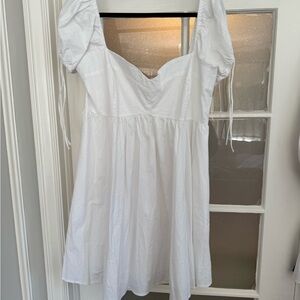 White Babydoll Dress - Abercrombie (new with tags)